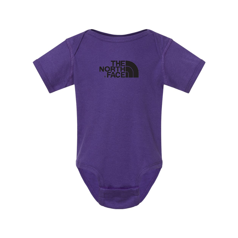 The North Face Black Rabbit Skins Infant Baby Rib Bodysuit