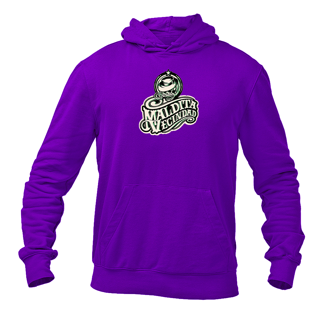 Men's  Maldita Vecindad Logo Pullover Hoodie