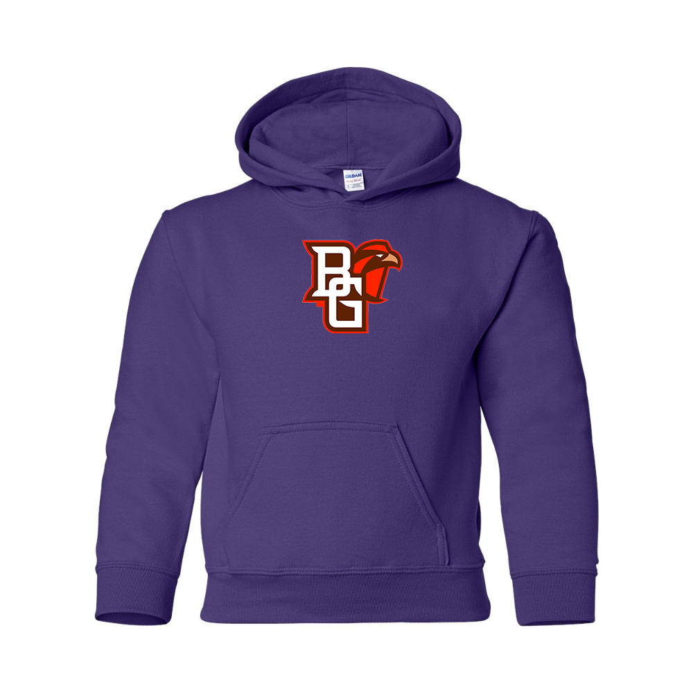 Youth Bowling Green Falcons  Gildan Heavy Blend  Hooded Sweatshirt