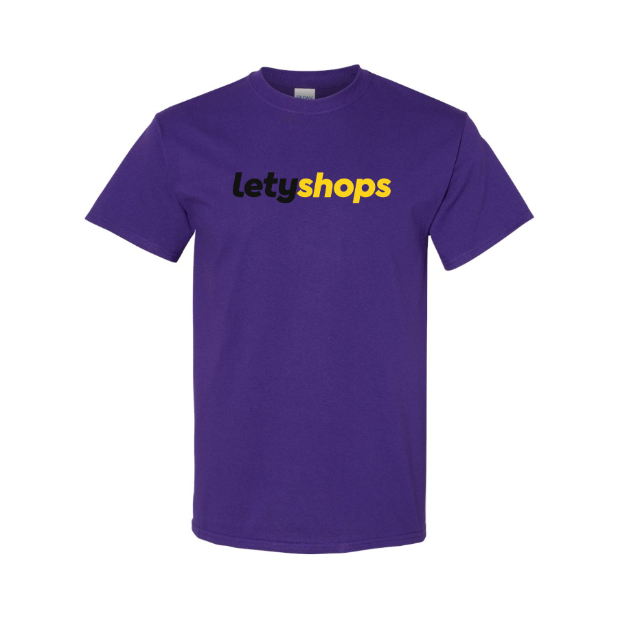 Men's LetyShops Logo Cotton T-Shirt