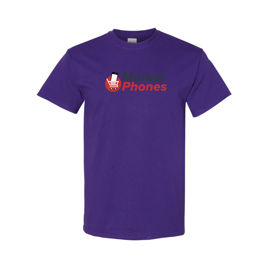 Men's MarketPhones.com Logo Cotton T-Shirt