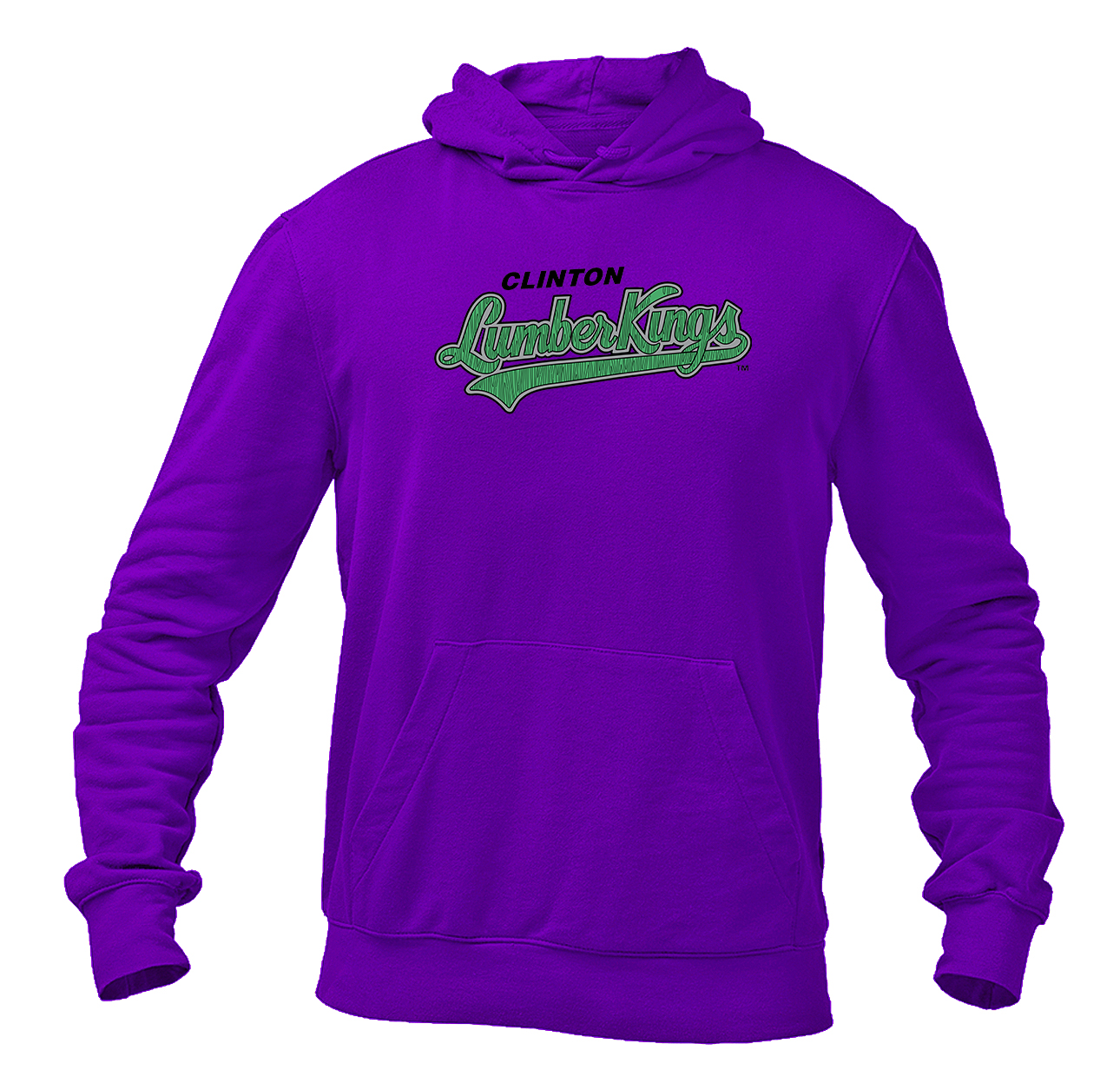 Men's Clinton LumberKings  Logo Pullover Hoodie