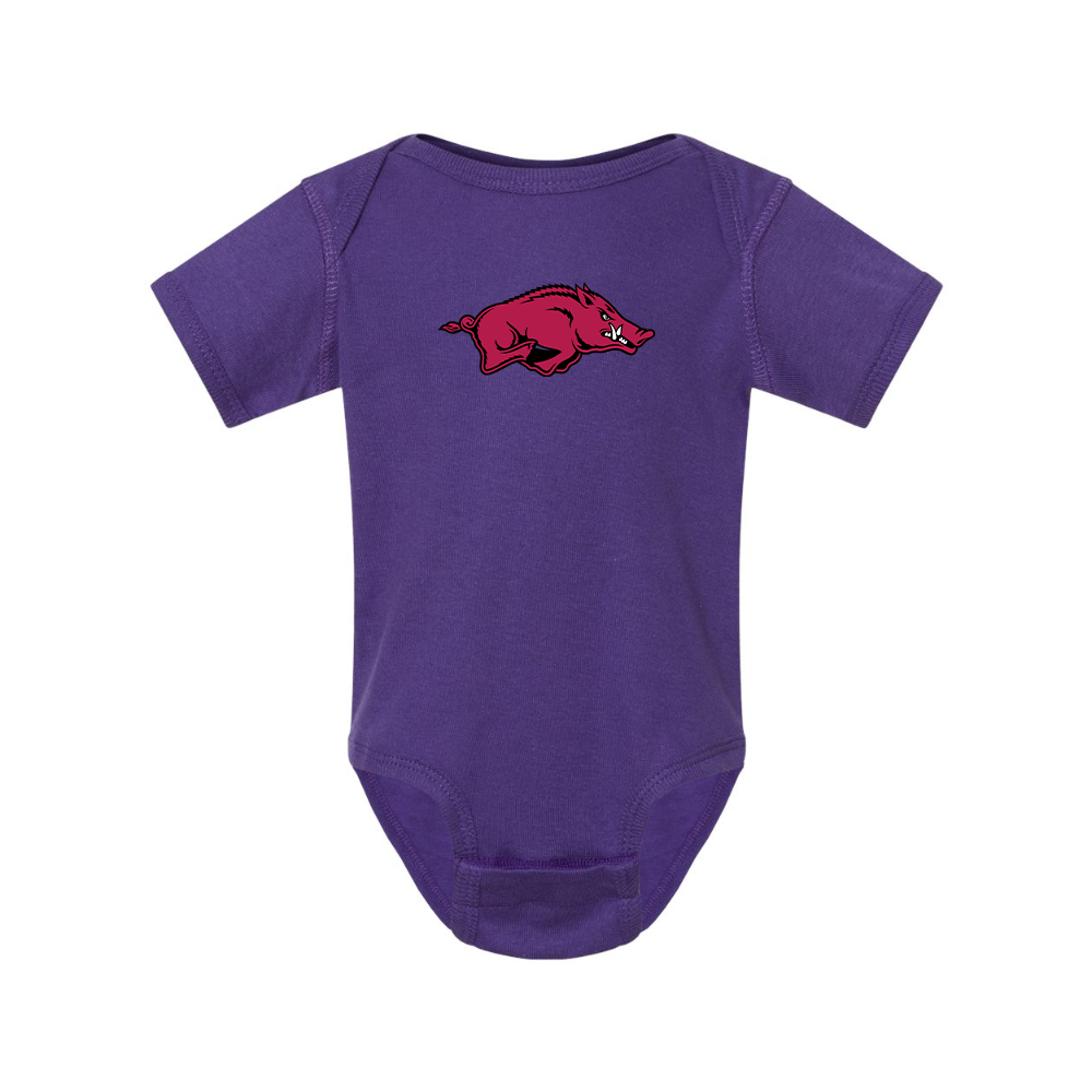 Arkansas Razorbacks Rabbit Skins Infant Baby Rib Bodysuit