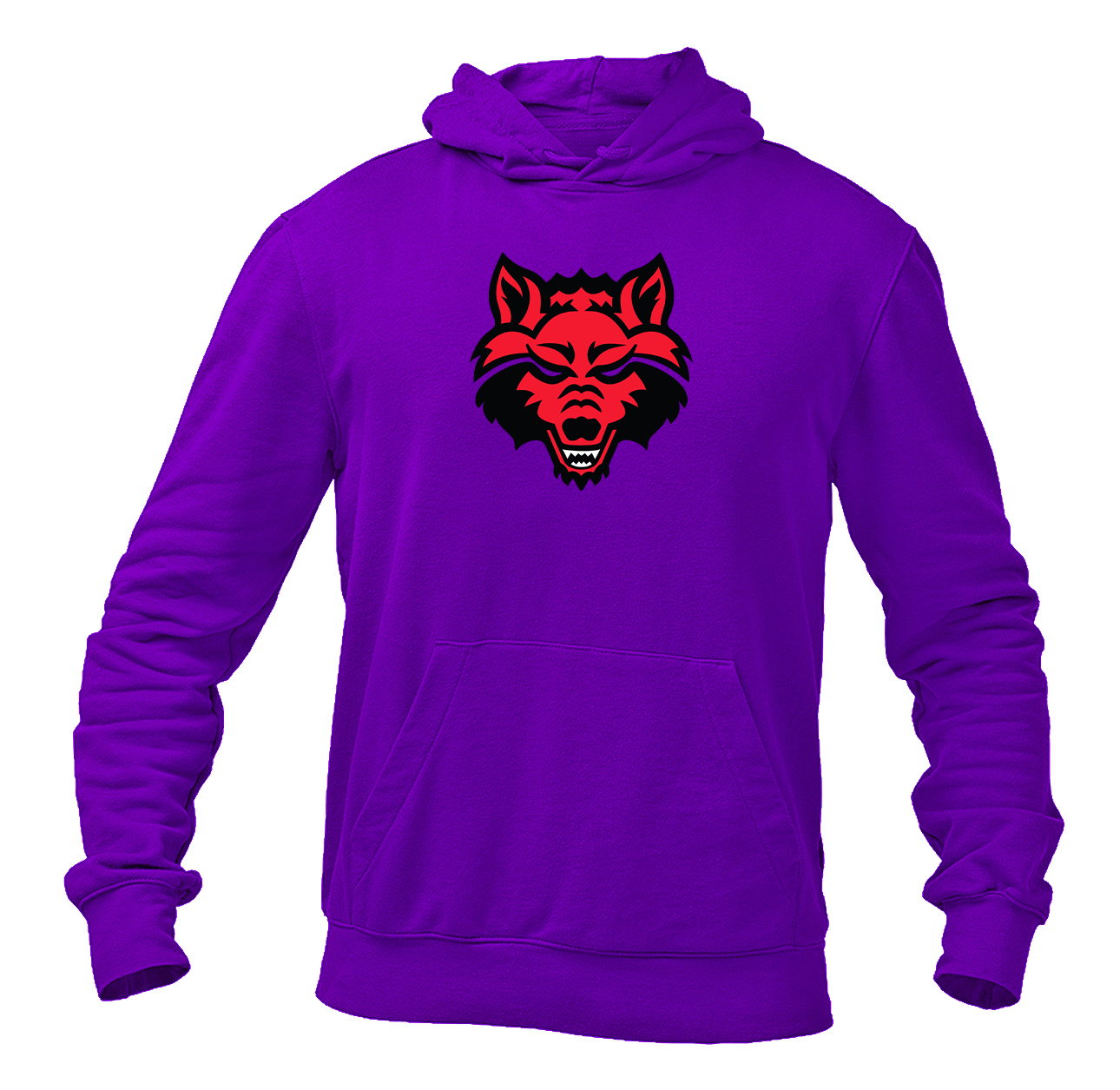 Men's Arkansas State Red Wolves Gildan  Heavy Blend Hooded Sweatshirt