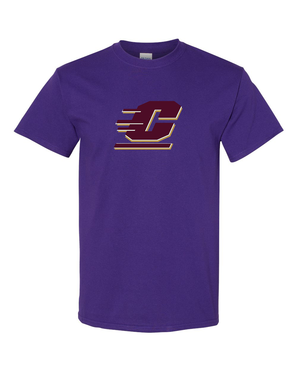 Men's  Central Michigan Chippewas   Gildan Heavy Cotton T-Shirt
