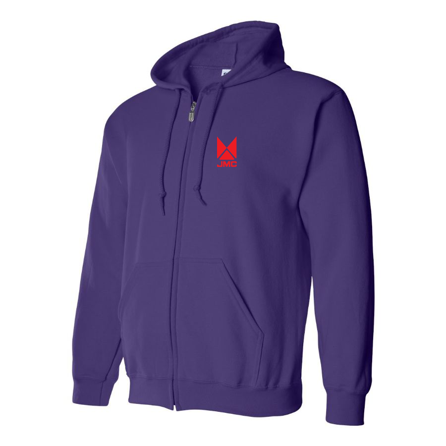 Men's Jiangling Motors Corporation Logo Zipper Hoodie