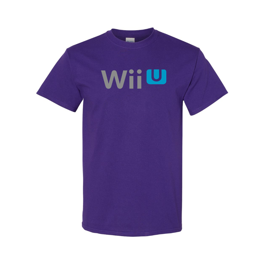 Men's Wii-U Logo Cotton T-Shirt