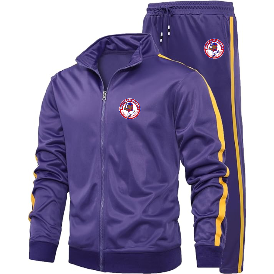 Men's Buffalo Bisons Logo Dri-Fit TrackSuit