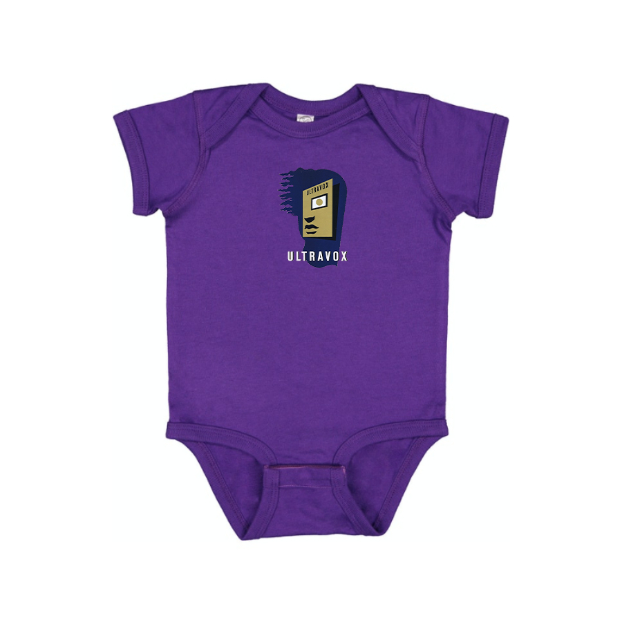 Ultravox Logo  Baby Onesie Romper