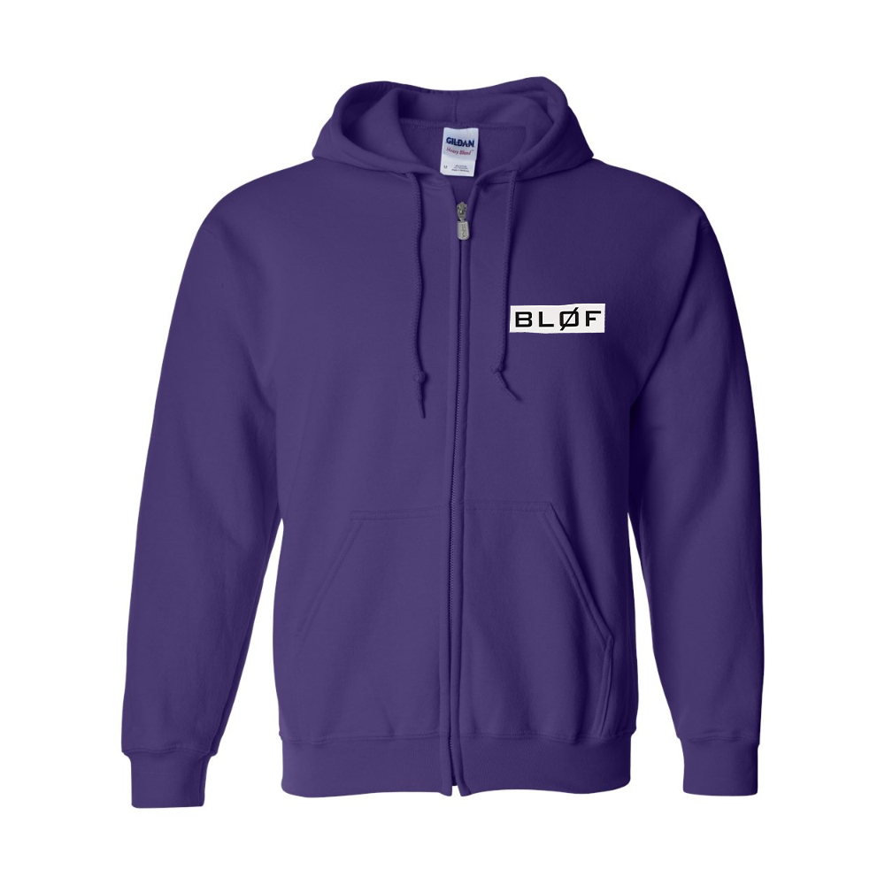 Men's   BLØF   Gildan  Heavy Blend Full Zip Hooded Sweatshirt