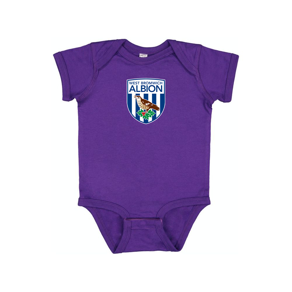 West Bromwich Albion Soccer Baby Onesie Romper