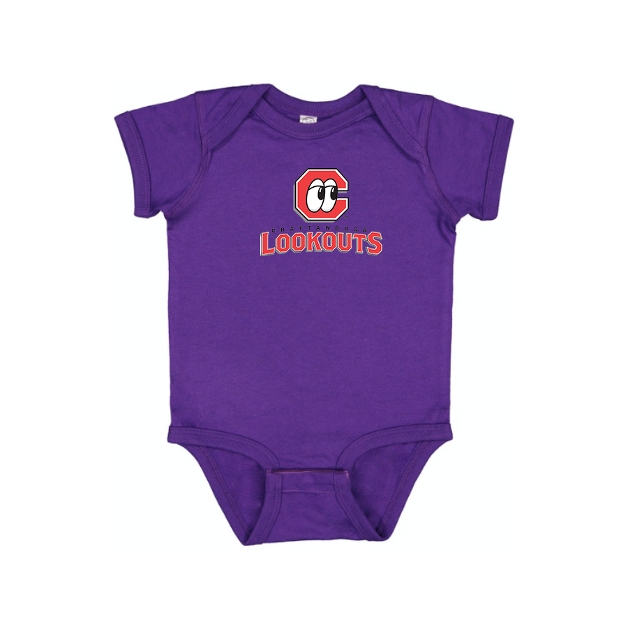 Chattanooga Lookouts  Logo Baby Onesie Romper