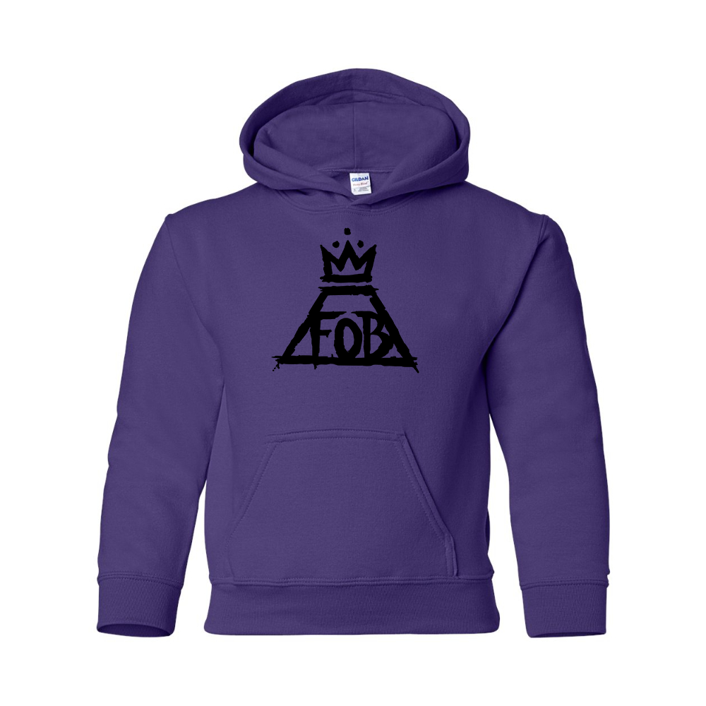 Youth  Fall Out Boy Gildan Heavy Blend  Hooded Sweatshirt
