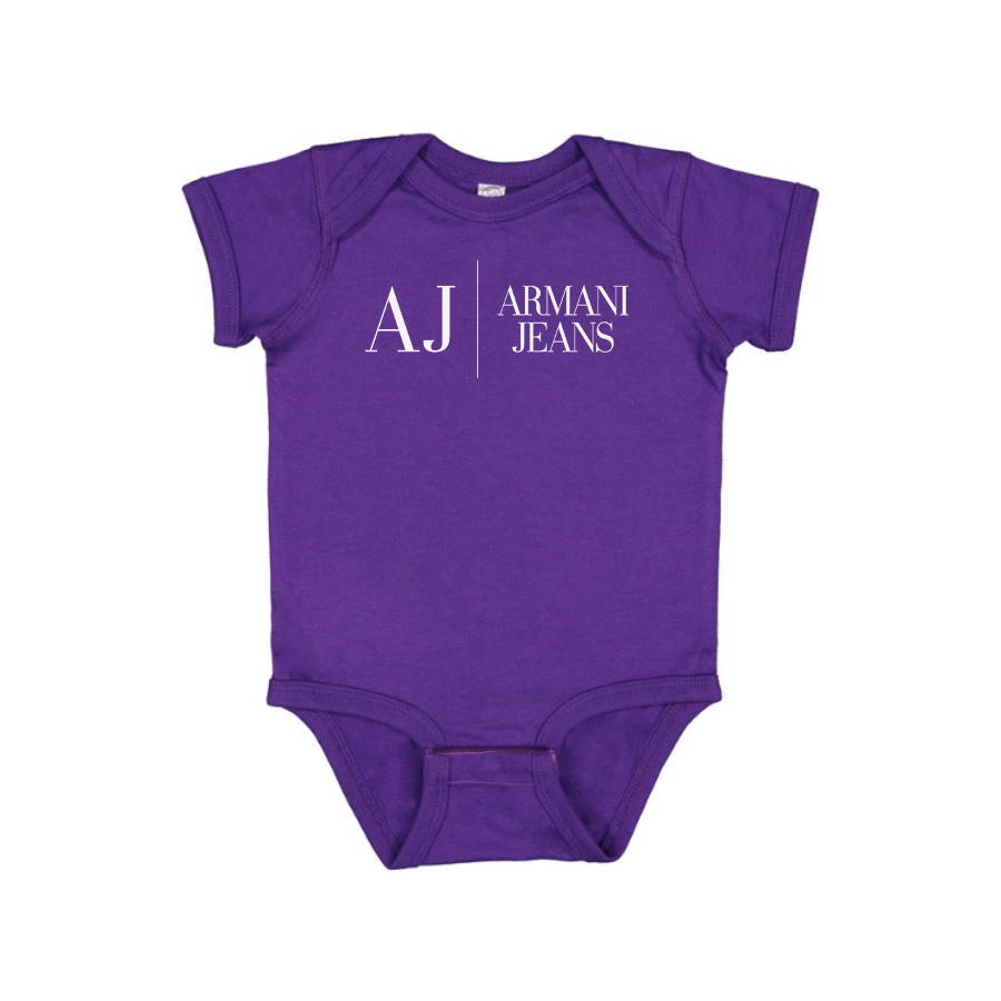 Armani Jeans Logo Baby Onesie Romper