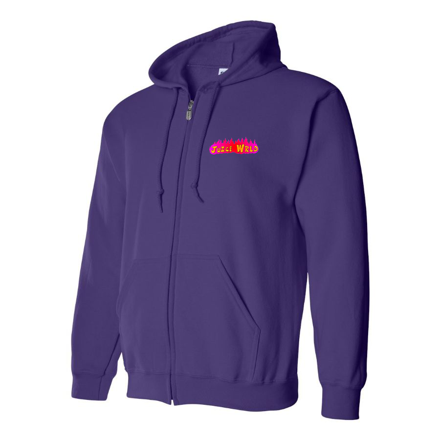Men's Juice WRLD Logo Zipper Hoodie