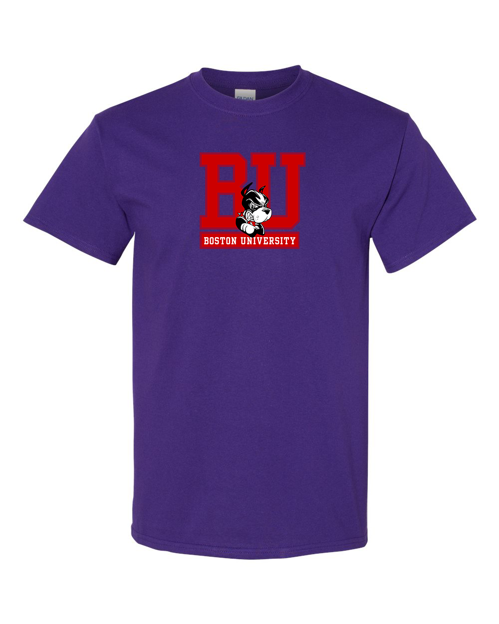 Men's Boston University Terriers   Gildan Heavy Cotton T-Shirt