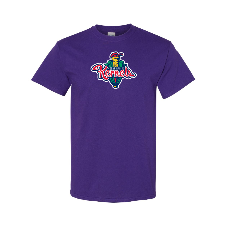 Men's Cedar Rapids Kernels Logo Cotton T-Shirt