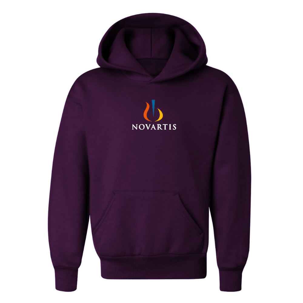 Youth Novartis Logo  Pullover Hoodie