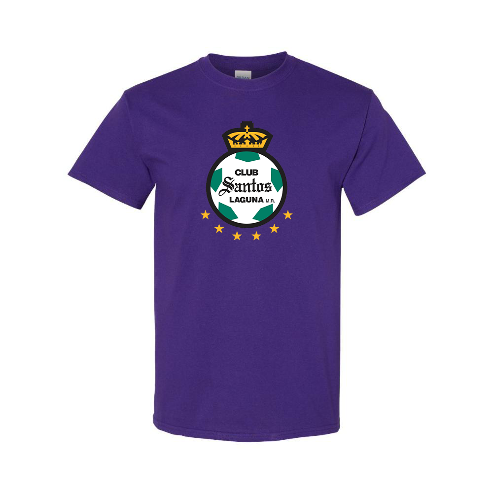 Men's Santos Laguna Soccer Gildan Heavy Cotton T-Shirt