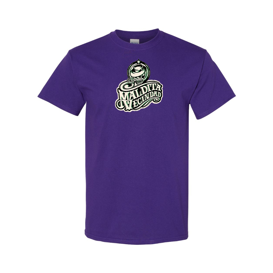 Men's  Maldita Vecindad Logo Cotton T-Shirt