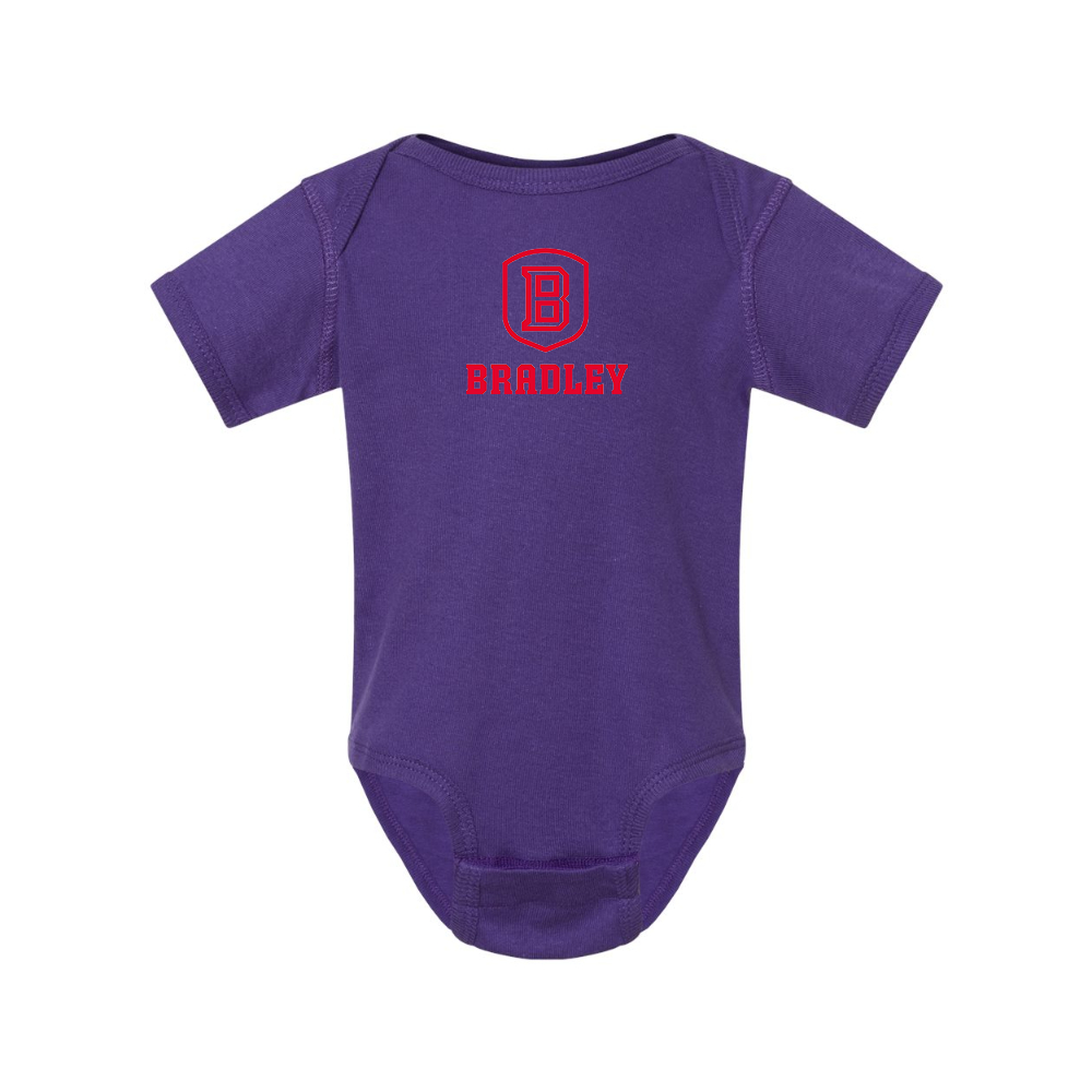Bradley Braves Rabbit Skins Infant Baby Rib Bodysuit