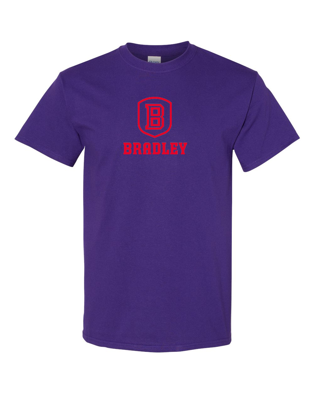 Men's Bradley Braves   Gildan Heavy Cotton T-Shirt