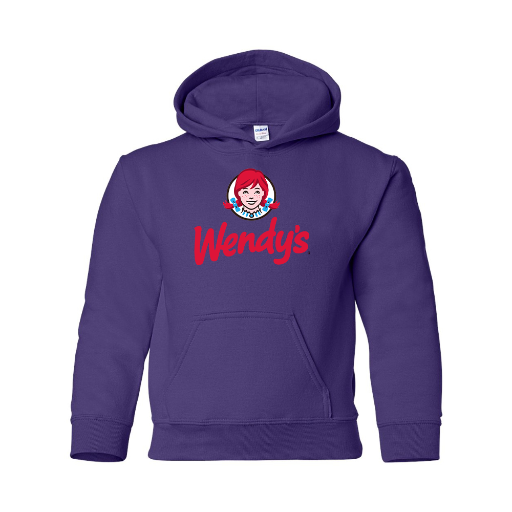 Youth Wendy_s  Gildan Heavy Blend  Hooded Sweatshirt