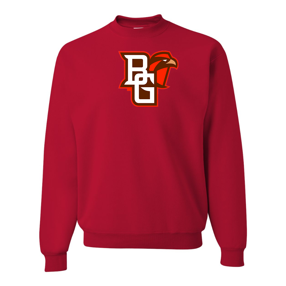 Men's Bowling Green Falcons JERZEES NuBlend Crewneck Sweatshirt