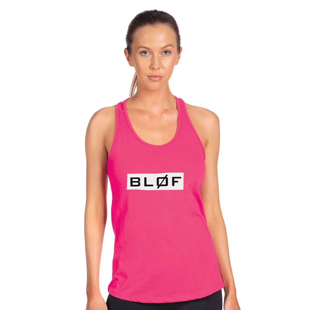 Women's BLØF  Next Level Ideal Racerback Tank