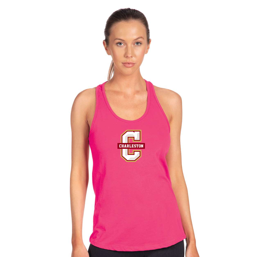 Women's Charleston Cougars Next Level Ideal Racerback Tank