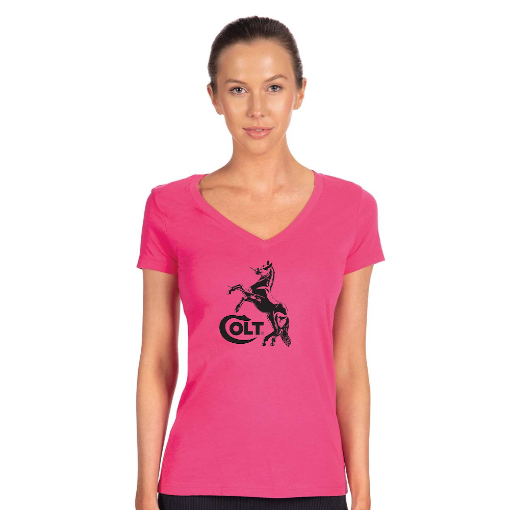 Women's Colt Horse Next Level V-Neck T-Shirt