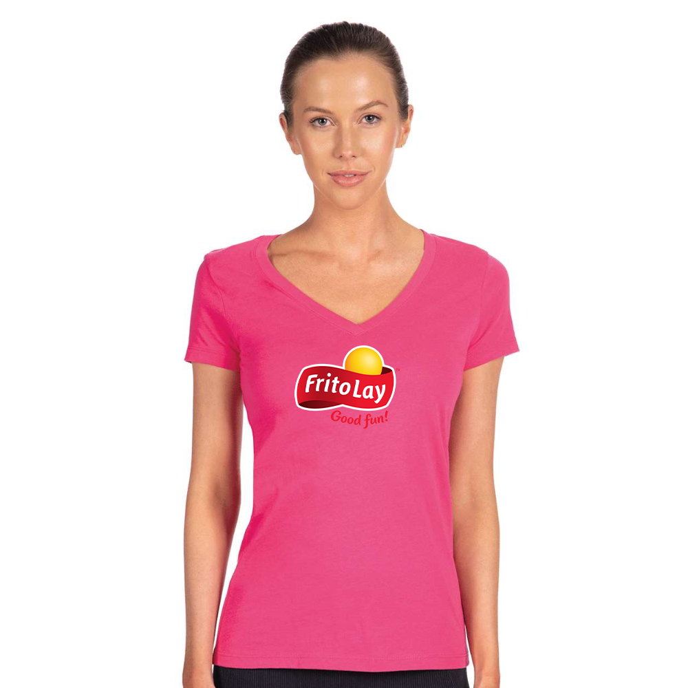 Women's  Frito Lay Next Level V-Neck T-Shirt