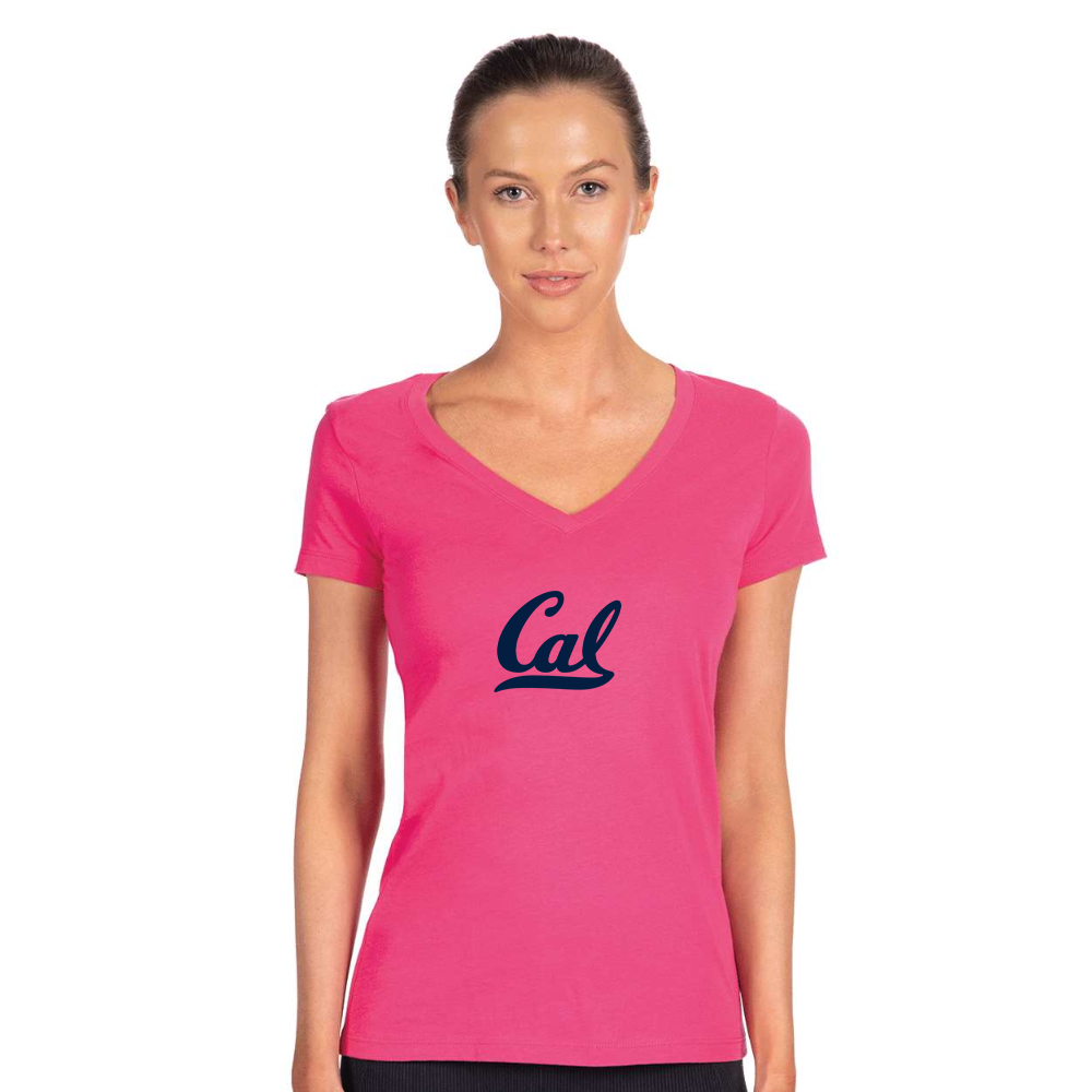 Women's California Golden Bears Next Level V-Neck T-Shirt