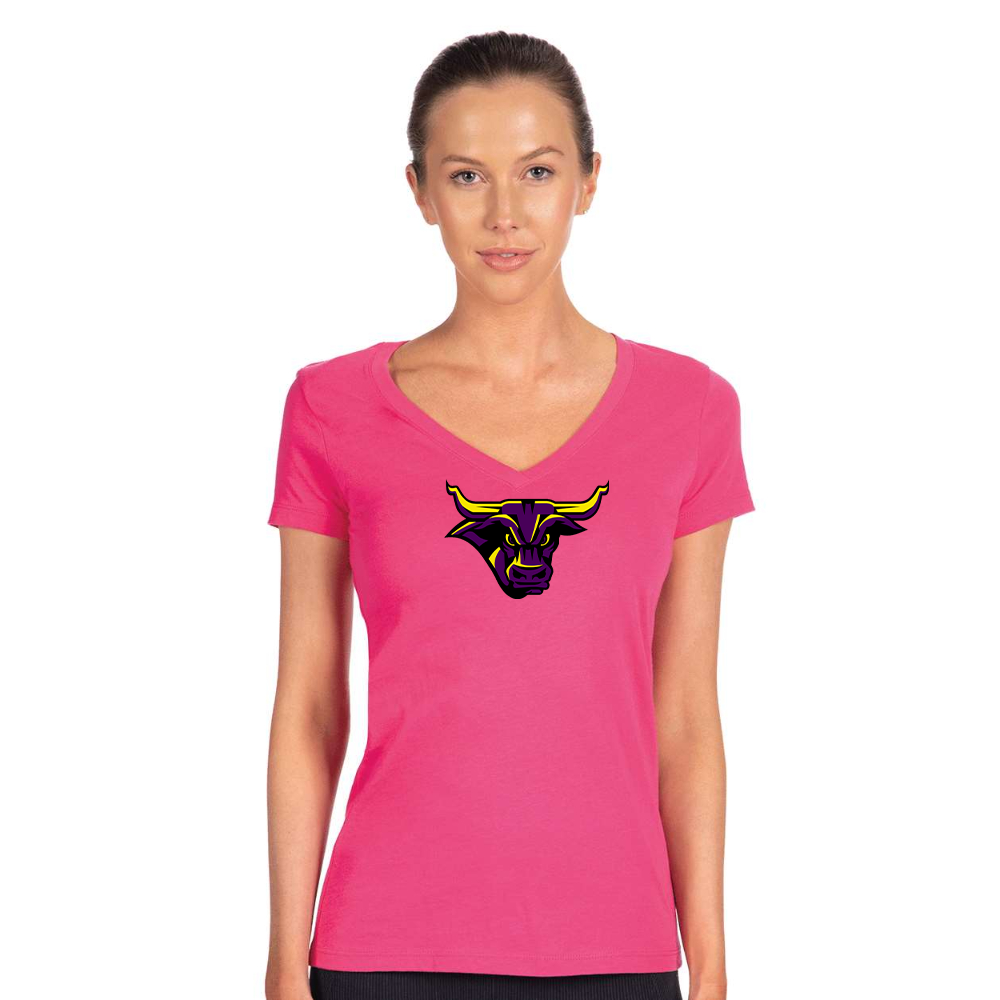 Women's Minnesota State Mavericks Next Level V-Neck T-Shirt