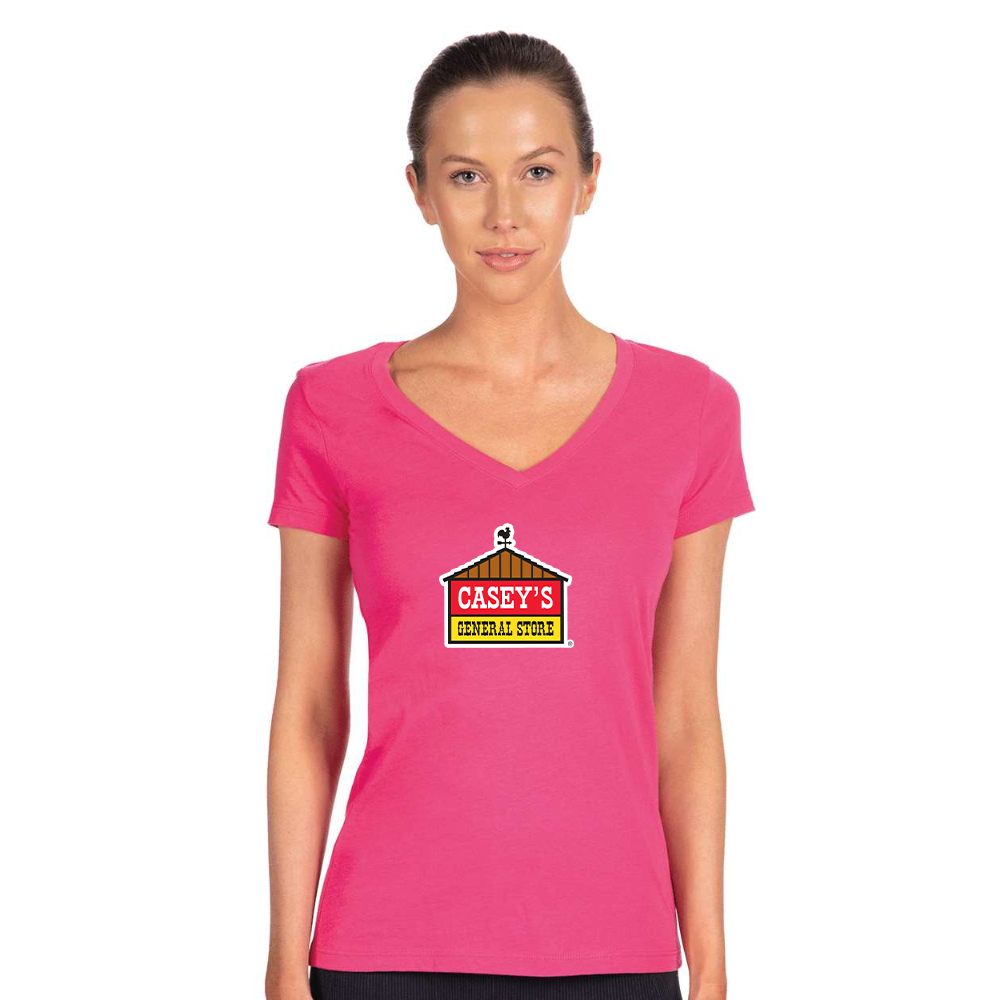 Women's Casey's General Store Next Level V-Neck T-Shirt