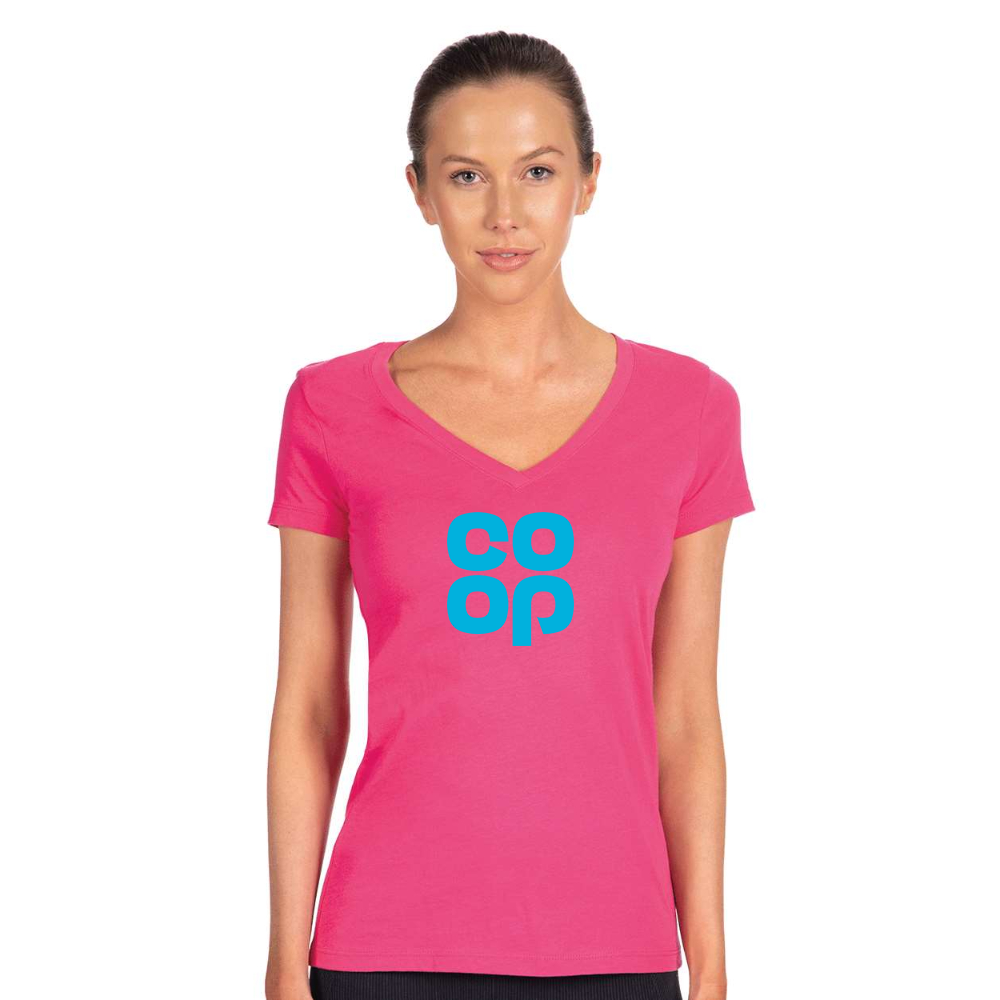 Women's CoOp Next Level V-Neck T-Shirt