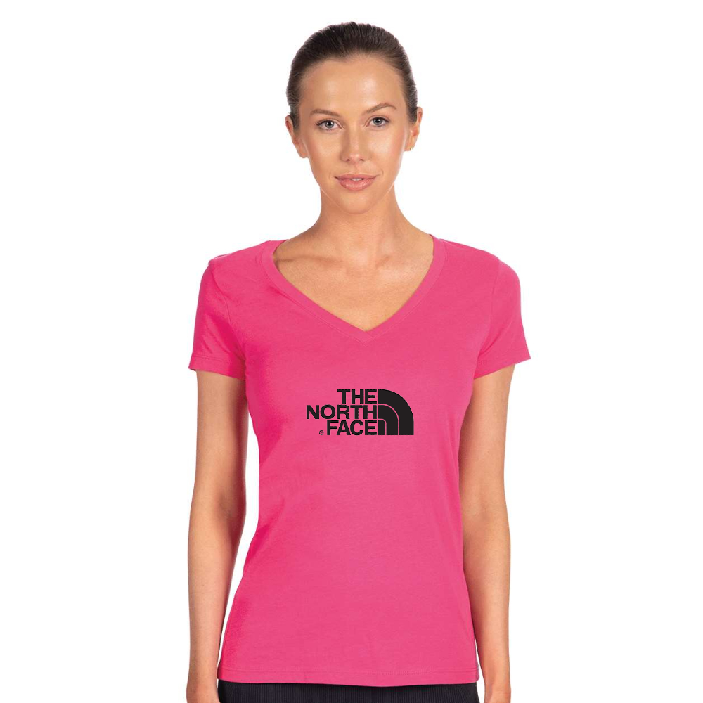 Women's  The North Face Black Next Level V-Neck T-Shirt