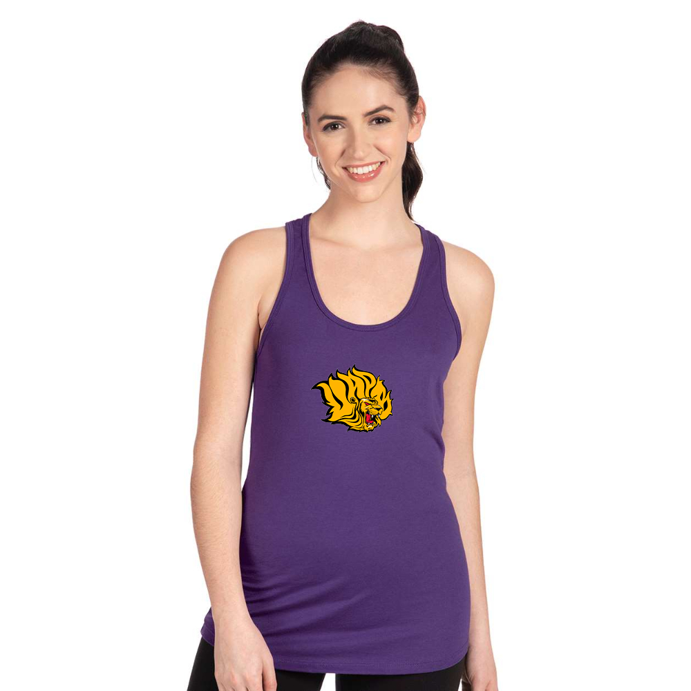 Women's  Arkansas PB Golden Lions Next Level Ideal Racerback Tank
