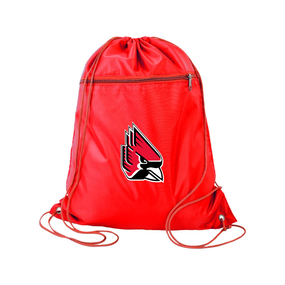 Ball State Cardinals Q-Tees - Polyester Cinchpack