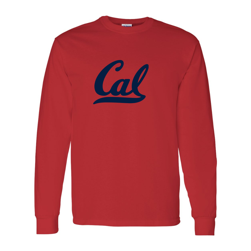 Men's California Golden Bears  Gildan Heavy Cotton Long Sleeve T-Shirt