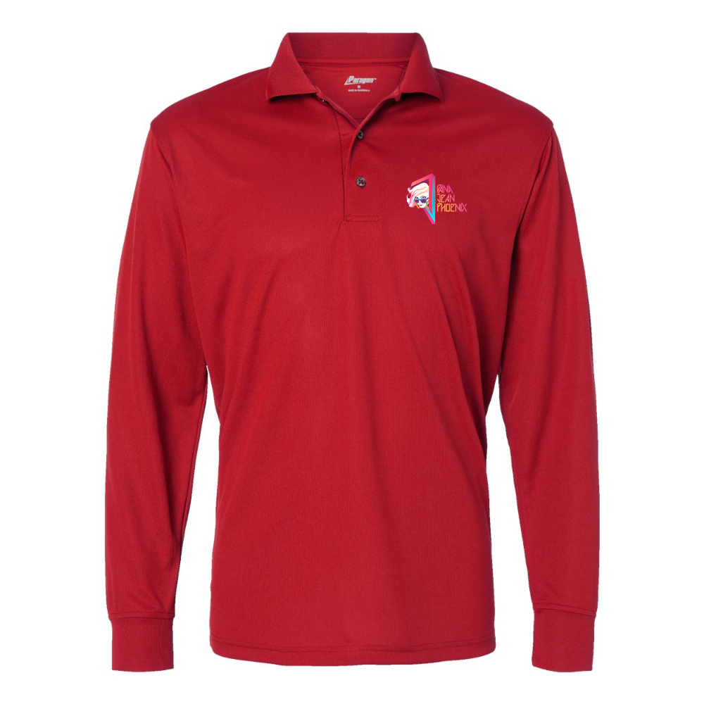 Men's  Dana Jean Phoenix Paragon Prescott Long Sleeve Polo