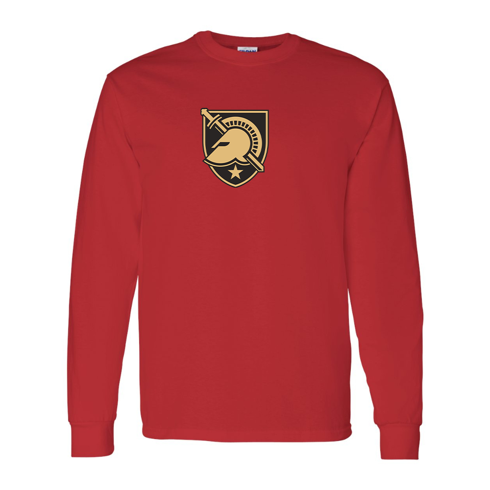 Men's  Army Black Knights  Gildan Heavy Cotton Long Sleeve T-Shirt