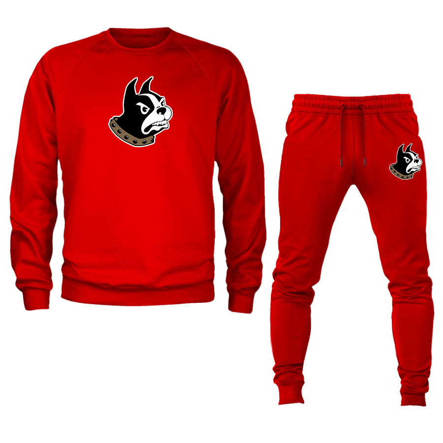 Men's    Woffrd Terriers  Crewneck Sweatshirt Joggers Suit