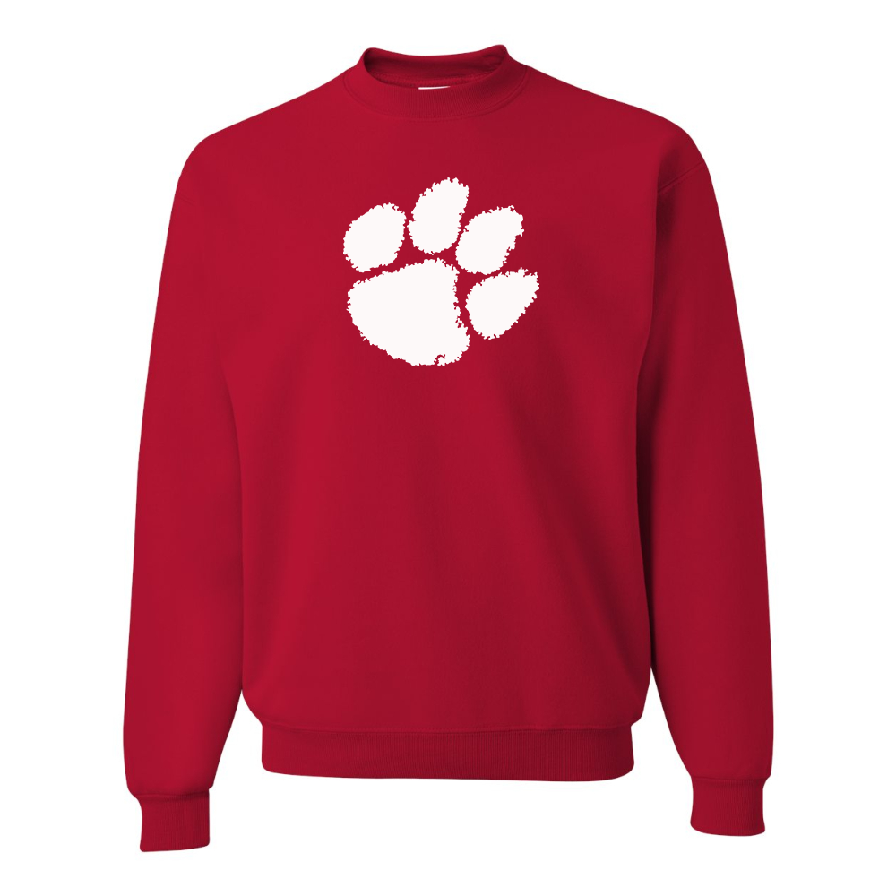 Men's Clemson Tigers JERZEES NuBlend Crewneck Sweatshirt