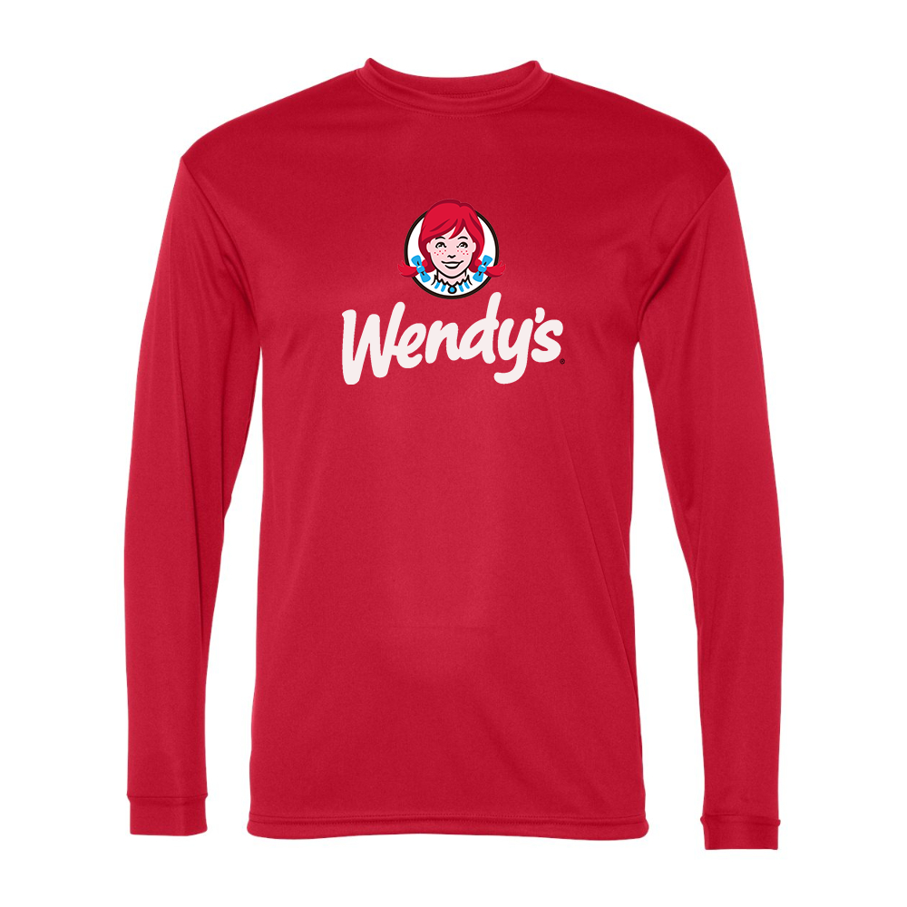 Men's  Wendy_s  Performance Long Sleeve T-Shirt