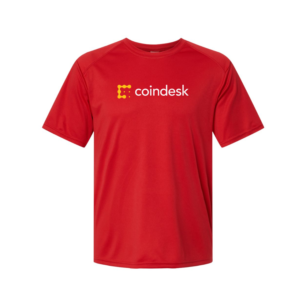 Men's CoinDesk  Logo Performance T-Shirt