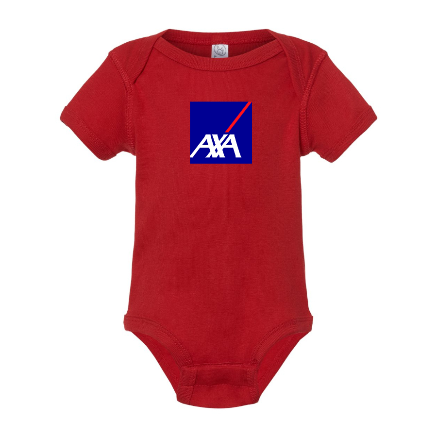 Axa Logo Baby Onesie Romper