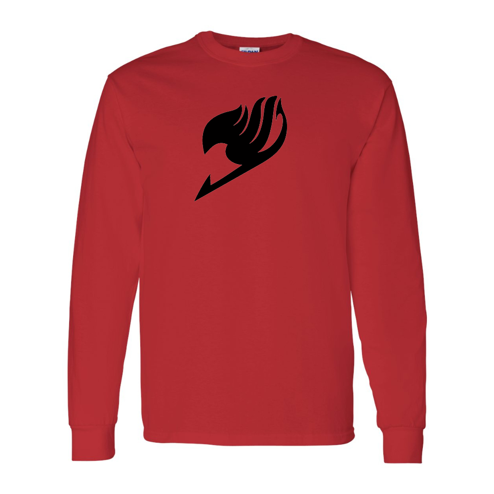 Men's  Fairy Tail  Gildan Heavy Cotton Long Sleeve T-Shirt