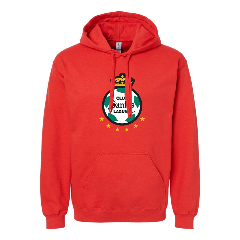 Men's Santos Laguna Soccer Softstyle Midweight Hooded Sweatshirt