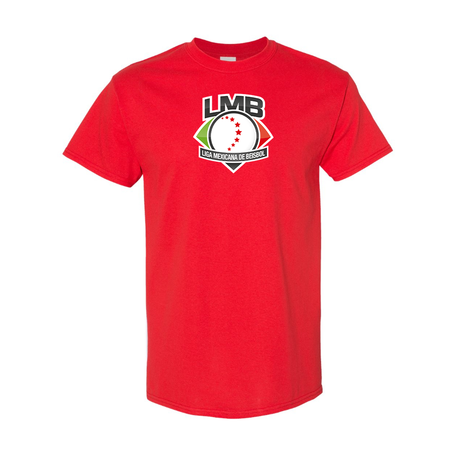 Men's Liga Mexicana de Béisbol Logo Cotton T-Shirt